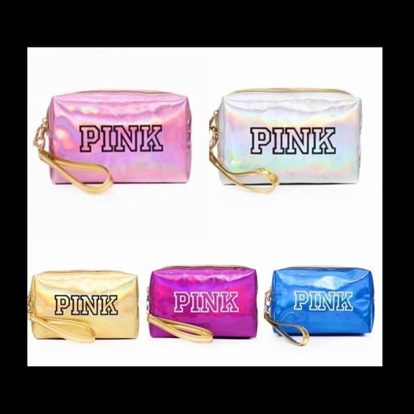 Makeup Bags Pink Inspired Assorted Colors - Picture 7 of 14